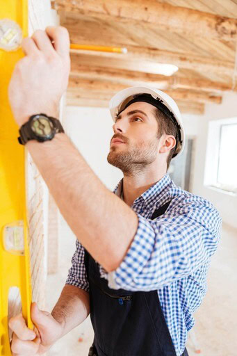 close up portrait of a construction builder edited