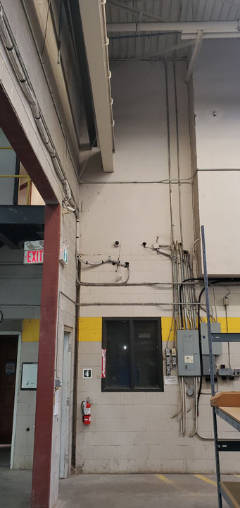 Alarm system installation contractor for commercial security by AMT Systems