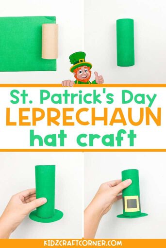 making a leprechaun hat