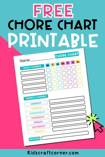 chore list printable