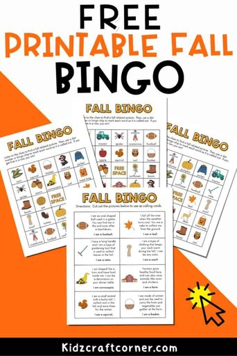 autumn bingo