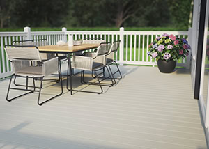  PVC decking by DekBoard