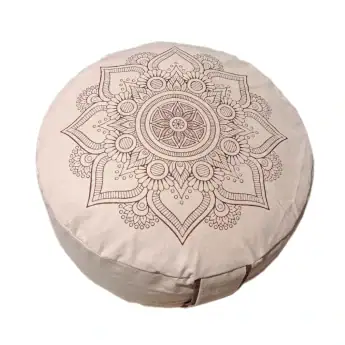 meditációs párna drapp-barna