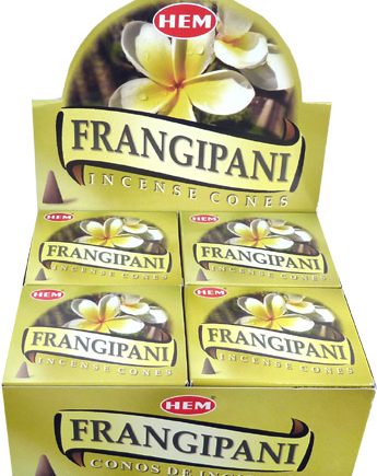 Encens HEM frangipani 10 cônes