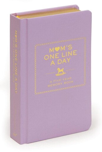 moms one line a day book cover