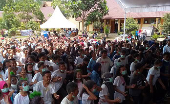 Rayakan Ultah, Pensi Kanesa Penuh Kreativitas