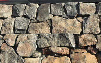 BM Antique Red Dry Stone Wall Panel