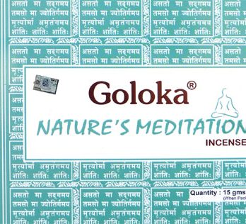 Encens Goloka Nature&rsquo;s Meditation 15g
