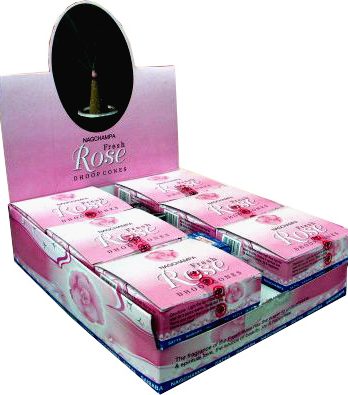 Encens Satya Fresh Rose 12 cônes