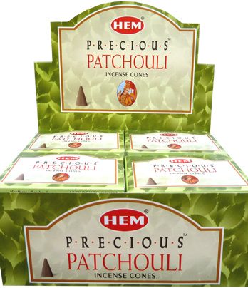 Encens HEM patchouli 10 cônes