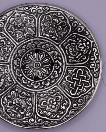 Porte-encens fleur rond 12cm