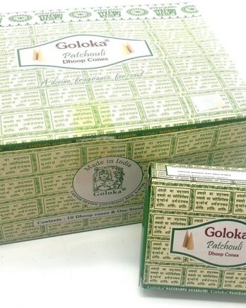 Encens Goloka Patchouli 10 cônes