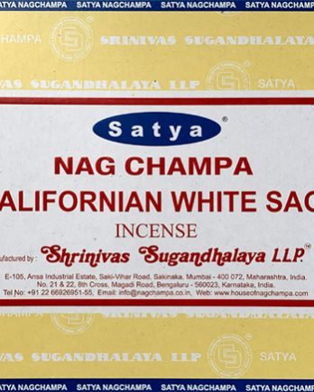 Encens Satya Sauge Blanche Californienne 15g