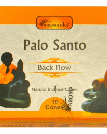 Encens Aromatika Palo Santo 10 cônes Backflow