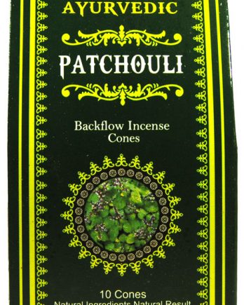 Encens Ayurvedic Patchouli Backflow 10 cônes