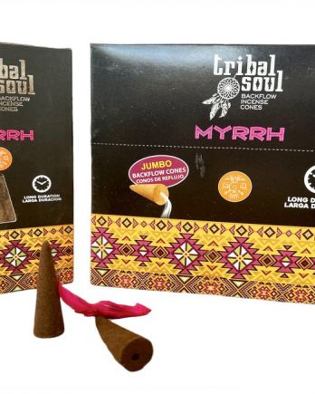 Encens Tribal Soul Myrrhe Backflow 10 cônes