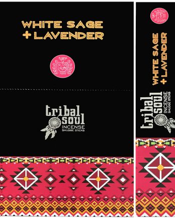 Encens Tribal Soul Sauge Blanche & Lavande 15g
