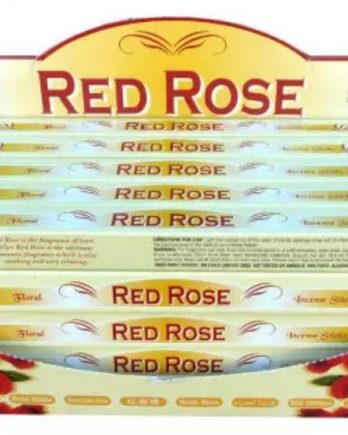 Encens Tulasi Rose Rouge 8 bâtonnets