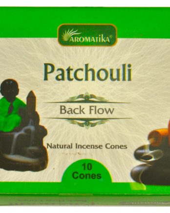 Encens Aromatika Patchouli 10 cônes Backflow