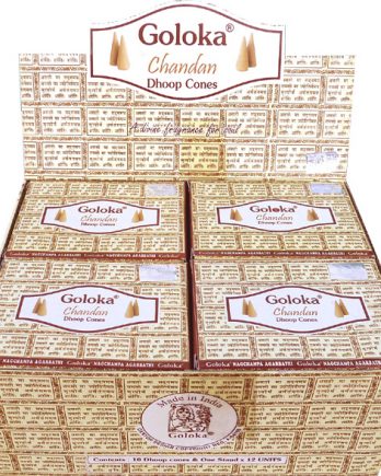 Encens Goloka Chandan 10 cônes