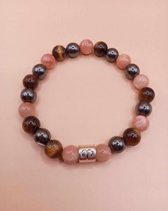 Bracelet astrologique du Bélier en pierres naturelles
