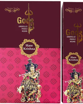 Encens Divine Soul Hare Krishna 15g – Spiritualité & Pureté | Encens.shop