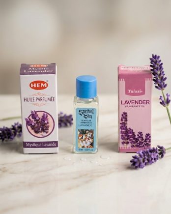 Lot Détente du Soir — 3 huiles parfumées Lavande Triple Marque