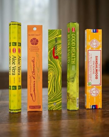 Lot Encens Detox & Bien‑être Naturel – 5 boîtes