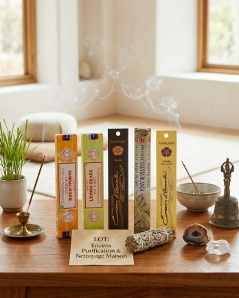 Lot Encens Purification & Nettoyage Maison