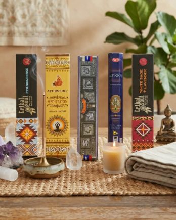 Lot d&rsquo;encens Méditation Profonde (5 boîtes) – Relaxation & Spiritualité