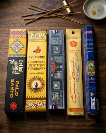 Lot d&rsquo;encens Méditation Profonde (5 boîtes) – Relaxation & Spiritualité