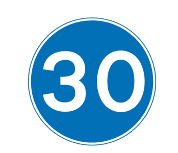 Minimum Speed Limit Sign