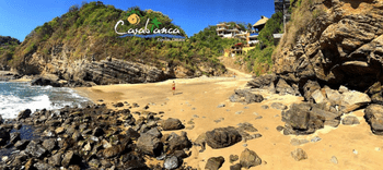private beach in Casablanca Guest House