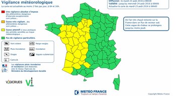 Canicule. le Tarn, le Lot, le Gers et le Tarn et Garonne en alerte météo