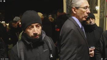 Le meeting de Pierre Lagonelle perturbé par des manifestants