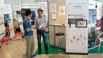 L’entreprise tarbaise Map your Dream au salon Mêlée Numérique