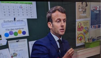 Macron tente de rassurer pour le retour à l'école