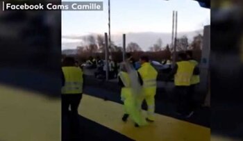 Retour sur le mariage de 2 Gilets Jaunes au péage de Séméac
