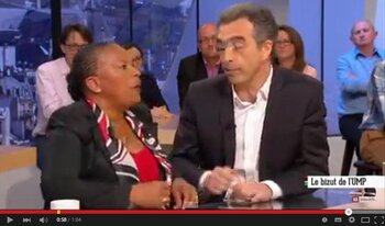 Christiane Taubira Dominique Reynié, joute verbale sur Canal Plus