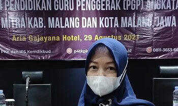 Fifti Imroatur Rosyidah, Guru Penggerak dari SMPN 1 Kasembon. (dokpri)