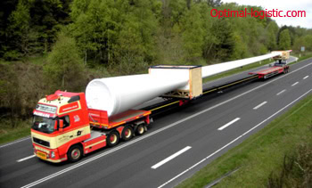 Перевезення лопатей від Оптимал Логістик