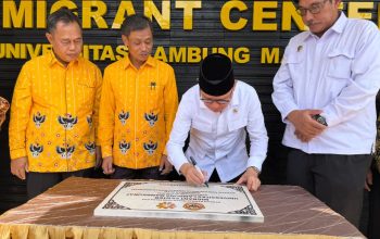 Menteri Mukhtarudin Resmikan Migrant Center Pertama di Kalimantan, Rektor ULM Sambut Strategi Baru SDM