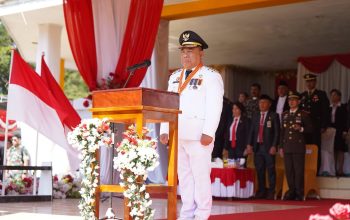 Bupati Piet Pimpin HUT RI ke-81 di Halut