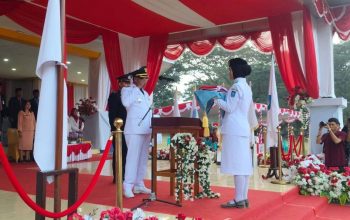 Kasman Pimpin Penurunan Merah Putih di Halut
