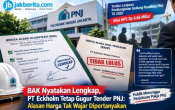 BAK Nyatakan Lengkap, PT Eckholm Tetap Gugur Tender PNJ: Alasan Harga Tak Wajar Dipertanyakan