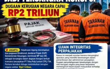 Dua Pegawai Pajak Jadi Tersangka Korupsi, Dugaan Kerugian Negara Capai Rp2 Triliun