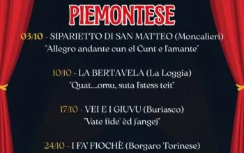teatro dialettale piemontese pinasca 4 serate