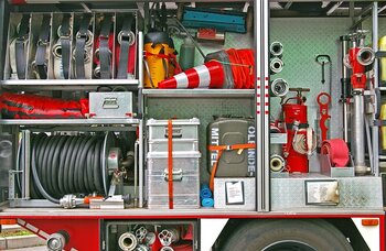 Impressionnant incendie en plein centre de Tarbes