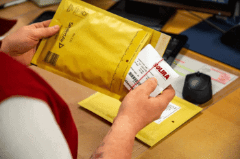 Fernglas Service Verpackung
