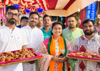 মোদীজীর জন্মদিনে ‘আশীর্বাদের প্রদীপ’, মহেশতলায় বিজেপির সেবামূলক কর্মসূচি
